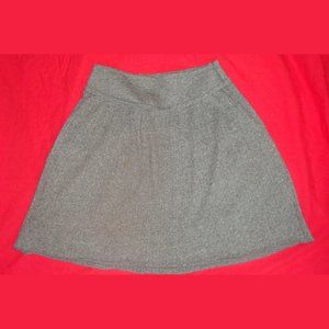 Banana Republic Grey Pleated Skirt, Size 00P